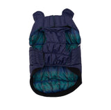 Hip Doggie Flex-Fit Reversible Puffer - Navy/Plaid