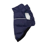 Hip Doggie Flex-Fit Reversible Puffer - Navy/Plaid