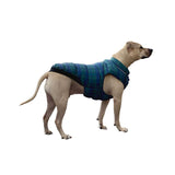 Hip Doggie Flex-Fit Reversible Puffer - Navy/Plaid