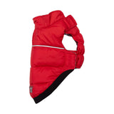 Hip Doggie Flex-Fit Reversible Puffer - Red/Gingham