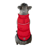 Hip Doggie Flex-Fit Reversible Puffer - Red/Gingham