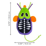 KONG Halloween Refillables Skeleton Mouse Green