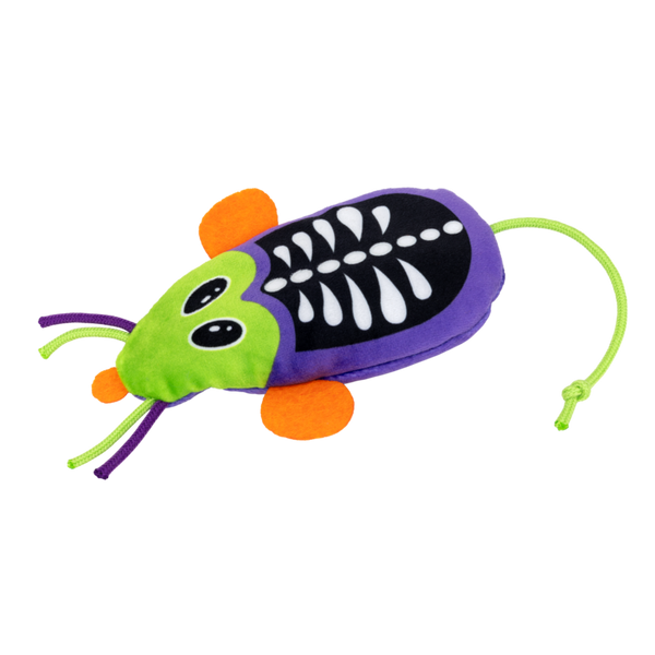 KONG Halloween Refillables Skeleton Mouse Green