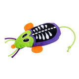 KONG Halloween Refillables Skeleton Mouse Green