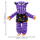 KONG Halloween Floppy Knots Hippo Purple Sm/Md