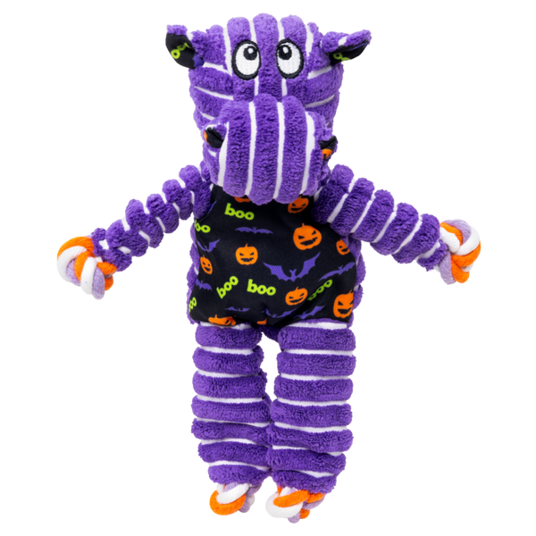 KONG Halloween Floppy Knots Hippo Purple Sm/Md