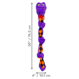 KONG Halloween Knots Snake Purple Md/Lg