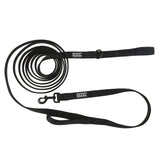 DOOG Neoprene Dog Training Leash BLACK - Extra Long