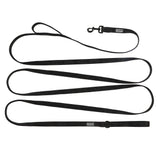 DOOG Neoprene Dog Training Leash BLACK - Extra Long