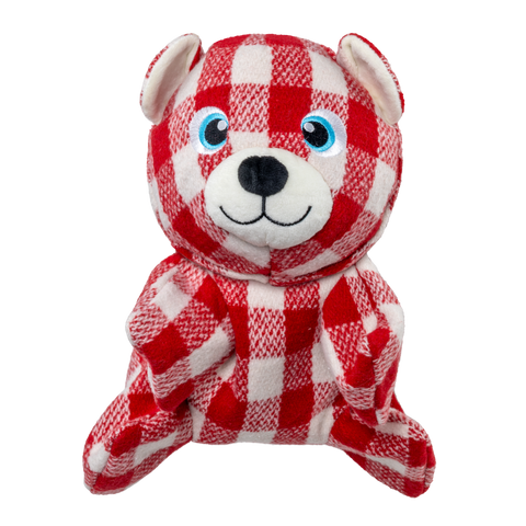 KONG Low Stuff Flanimalz Bear XL