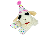 Multipet - Lambchop w/ Birthday Hat (Pink/Blue)