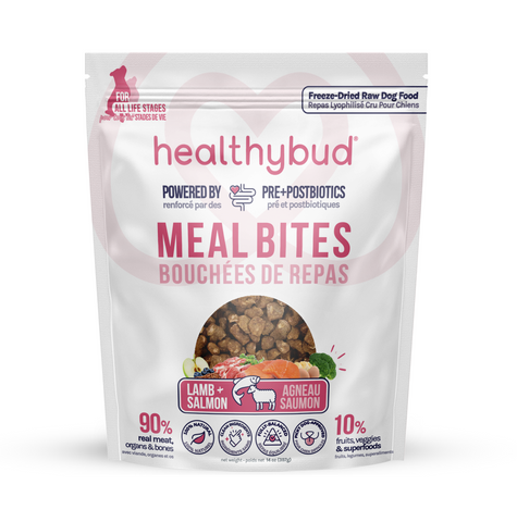 Healthybud Freeze-Dried Lamb & Salmon Meal Bites - 14 oz
