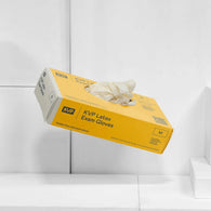 KVP Latex Gloves, 100/Box