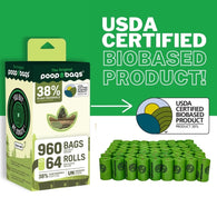 The Original Poop Bags® SuperBox Counter Display (64 Rolls)