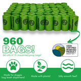 The Original Poop Bags® SuperBox Counter Display (64 Rolls)