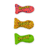 Ducky World Yeowww! Stinkies Catnip Sardines Trio