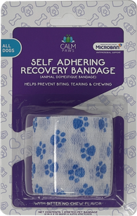 Calm Paws Recovery Self Adhesive Bandage Wrap with Microban and Anti Lick