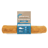 CollaChews 6" Collagen Roll Salmon Flavor - 30 Piece PDQ