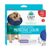 Calm Paws Protective Inflatable Collar w/ Calming Disk for Dogs