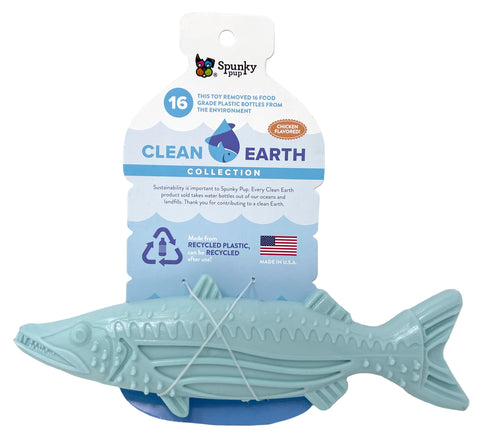 Spunky Pup Clean Earth Recycled Chew Toy - Barracuda – Gralen Company