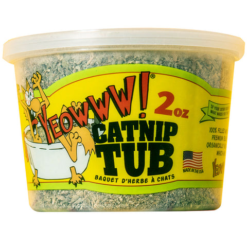 Ducky World Yeowww! Catnip Tub 2 oz.