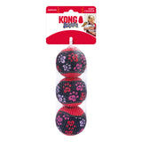 SqueakAir® Paw Print Balls 3-Pack Medium