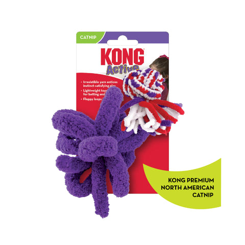 KONG Cat Active Rope 2-Pack Red & Purple