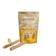 CollaChews 9" Peanut Butter & Collagen Rolls - 3 Pack Bag