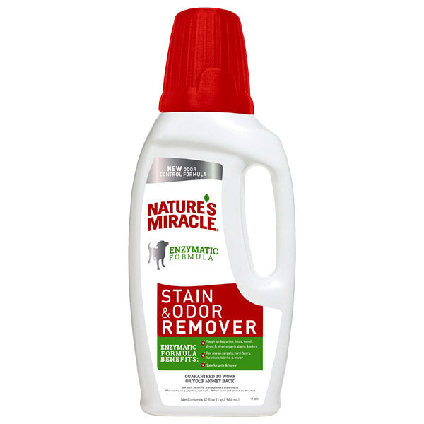 Nature's Miracle Stain & Odor Remover for Dogs - Pour 32 oz.