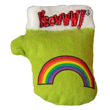 Ducky World Yeowww! Kitten Mittens 3-Pack - Green, Red and Yellow