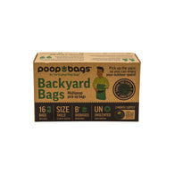 The Original Poop Bags® Biobased Backyard Bags (16 CT) Box