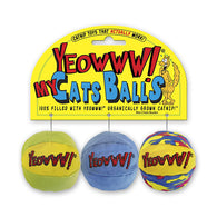 Ducky World Yeowww! My Cats Balls 3-Pack