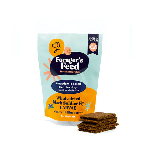 Forager's Feed Dog Treat Blueberry 6 oz. Bag